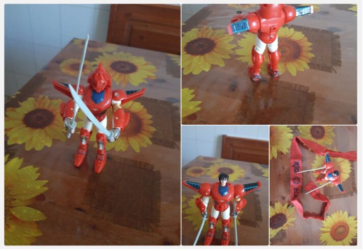 Action Figure Rio 1990 5 Samurai Gig