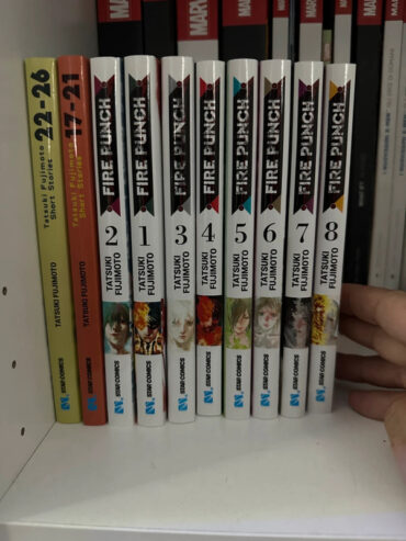 Fire Punch 1-8 + 22-26 + 17-21 Serie completa Tatsunoko Fujimoto